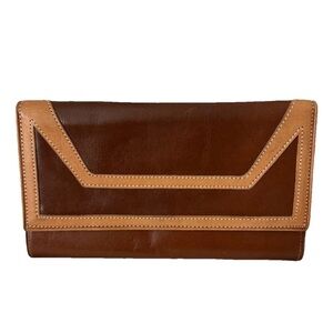 Turner NEW Tri-Fold Vintage Leather Artist Made